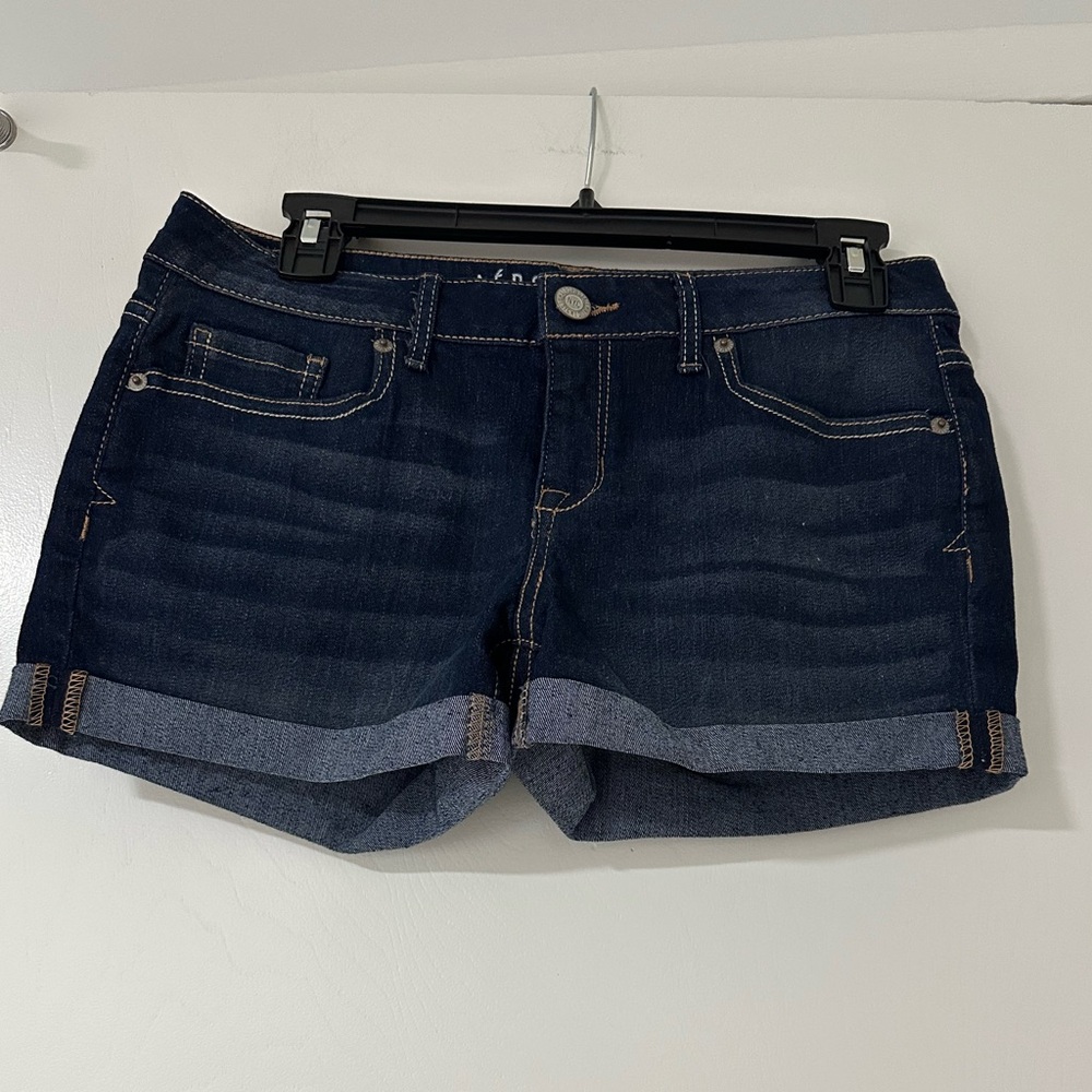Aeropostale Dark Blue Jean Shorts